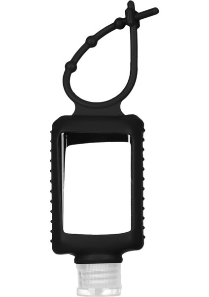 Ordu Yeşili Tarzı Taşınabilir Seyahat Dolum Şişesi Silikon El Dezenfektanı Parfüm Tutucu Anahtarlık Tutucu Mini Boş Konteyner Şişe (Yurt Dışından)