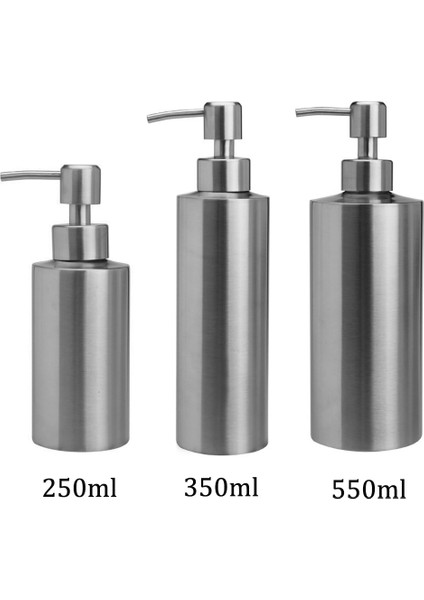 250ML Tarzı Gül Altın/gümüş Sıvı Sabun Pompalı Şişe Losyon El Dezenfektanı Şampuan Paslanmaz Çelik Şişe Banyo (Yurt Dışından) fiyatları