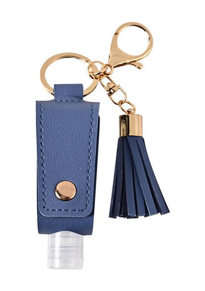 No.6 Tarzı 30ML Taşınabilir Anahtarlık El Dezenfektanı Tutucu Seyahat Dolu Şişe Kaplar Flip Kapağı Yeniden Doldurulabilir Şişeler Anahtarlık ile - (Yurt Dışından)