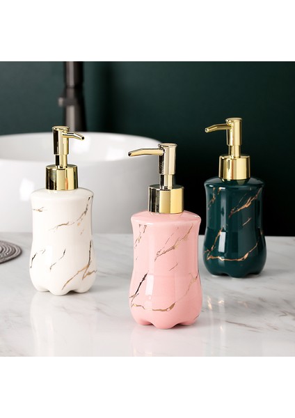 E Stili Ins Nordic Basit Losyon Şişeli Kozmetik Vücut Losyon Şampuan Basın Değiştirme Şişesi Boş Şişe Seramik Şişe (Yurt Dışından) fırsatları