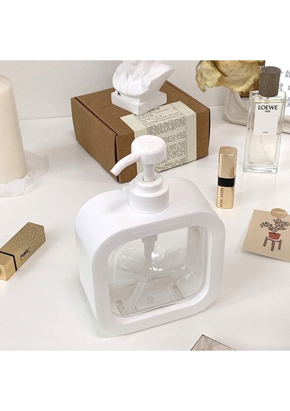 Ayrılabilir Şampuan Sıkma Şişesi Sıvı Sabunluk Sabun Şişesi Banyo Depolama Şişeleri Duş Doldurulabilir Plastik (Yurt Dışından)