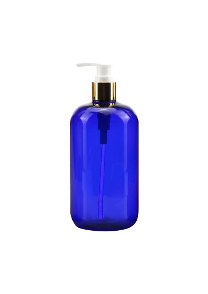 Mavi Stil 500ML Banyo Şampuan Duş Jeli 500ML Losyon Pompalı Şişe Plastik Losyon Şişesi El Sabunu Fg Şişesi Sabunluk (Yurt Dışından)