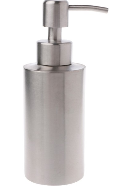 250ML Tarzı 304 Paslanmaz Çelik Pompa Sıvı Sabun Losyon Dispenser Şişe Mutfak Banyo (Yurt Dışından)