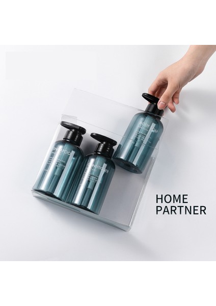 300ML Mavi Stil Saç Kremi (1 Adet) Nordik Sıvı Sabunluk Şişe El Dezenfektanı Şampuan Vücut Yıkama Duş Jeli Şişe Açık Hava Seyahat Araçları 300ML - Amac: (Yurt Dışından) fiyatları