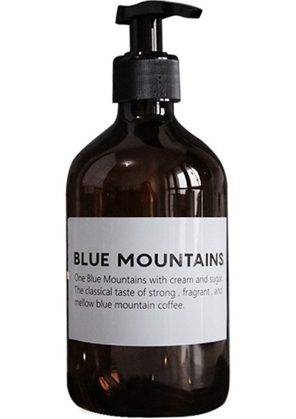 B Tarzı 500ML(17OZUFF09 Nordik Sabun Pompalı Şişe Doldurulabilir Şampuan Duş Jeli Yıkama Saç Kremi Losyon Sıkma Dispenser Banyo Için (Yurt Dışından)