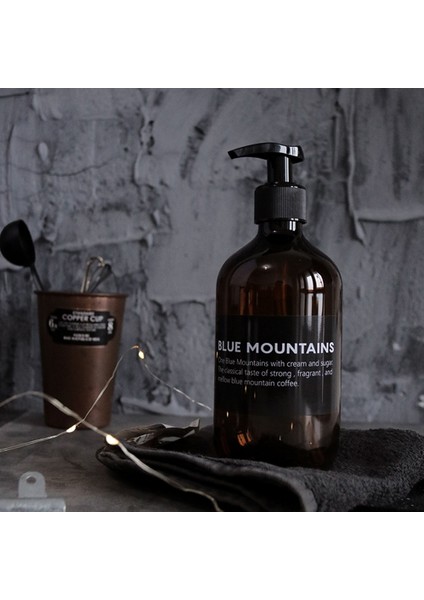 B Tarzı 500ML(17OZUFF09 Nordik Sabun Pompalı Şişe Doldurulabilir Şampuan Duş Jeli Yıkama Saç Kremi Losyon Sıkma Dispenser Banyo Için (Yurt Dışından) indirimleri