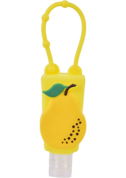 Gümüş Tarzı Sevimli Çocuklar 30 ml Boş Seyahat Şişesi El Dezenfektanı Tutucusu ile Silikon Kılıf Sızdırmaz Doldurulabilir Taşınabilir Kaplar (Yurt Dışından)