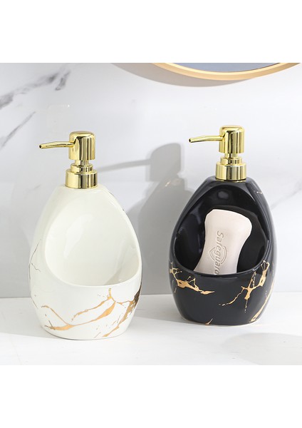 Fildişi Tarzı Diğer Çok Fonksiyonlu Kuzey Seramik Banyo Aksesuarları El Dezenfektanı Dispenser Şişeler Şampuan Duş Jeli Şişesi Sabun Tutucu (Yurt Dışından) indirimleri