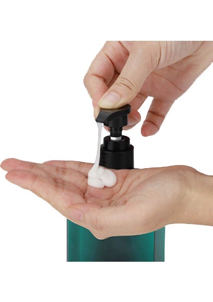 Siyah Stil Vücut Yıkama 500ML Pet Şampuan Duş Jeli Şişe Sıvı Sabunluk Kondisyoner El Sabunu Kapak Banyo Aksesuarları (Yurt Dışından) fiyatları