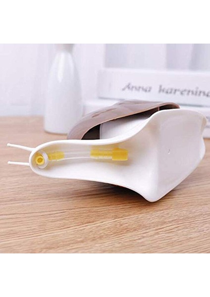 Beyaz Stil Sevimli Salyangoz Sabunluk Elle Yıkama Sabun Konteyner Kutu Kendin Yap Boyama Duş Jeli Banyo Dolum Boş Şişe (Yurt Dışından) fırsatları