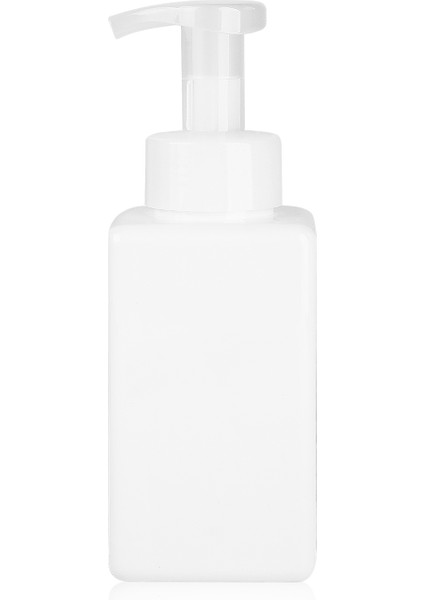 Beyaz Stil 250 ml 250ML Köpük El Yıkama Basma Şişesi Seyahat Plastik Şeffaf Boş Sıvı Duş Jeli Köpük Pompalı Başlığı Sprey Şişe (Yurt Dışından)