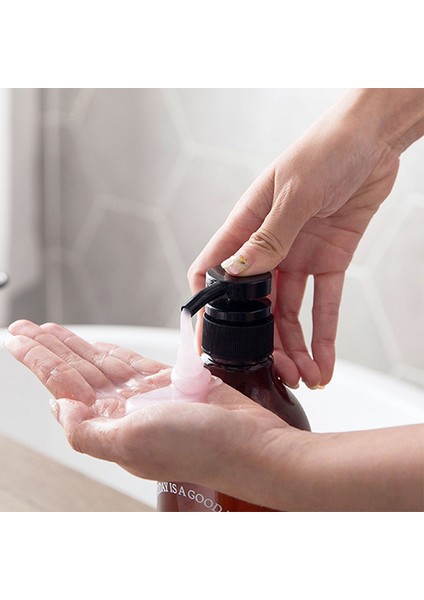 G Tarzı 500ML 500ML Sabunluk Şişe Mutfak El Dezenfektanı Şişesi Kozmetik Şampuan Vücut Yıkama Losyon Şişesi Açık Seyahat Şişesi (Yurt Dışından) indirimleri