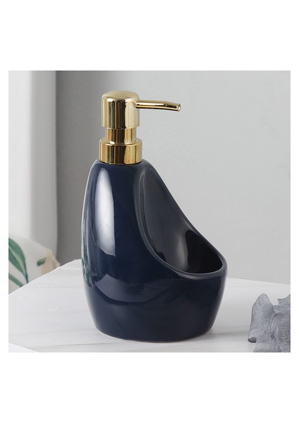 B-L Tarzı Ev Dekorasyonu Banyo Aksesuarları Için 580ML Seramik Çok Fonksiyonlu Sıvı Sabunluk (Yurt Dışından)