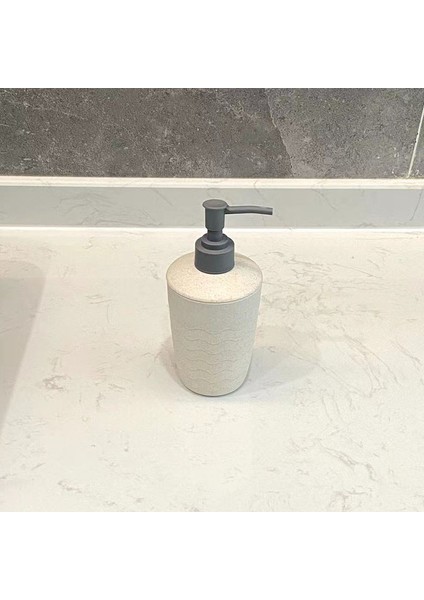 No.1 Tarzı Banyo Için Buğday Sapı Sabunluk Sıvı Sabunluk Losyon Saklama Şişesi Banyo Aksesuarları (Yurt Dışından)