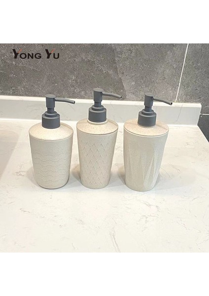 No.1 Tarzı Banyo Için Buğday Sapı Sabunluk Sıvı Sabunluk Losyon Saklama Şişesi Banyo Aksesuarları (Yurt Dışından) fiyatları
