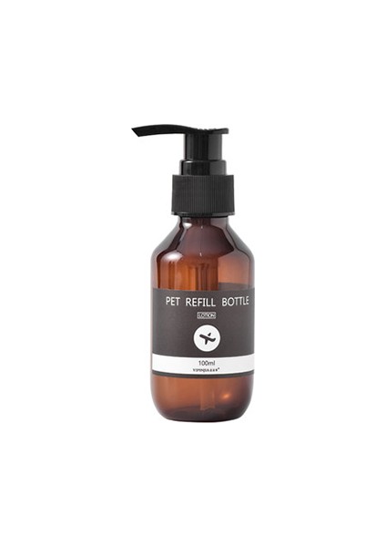 Kahverengi Tarzı 300ML Şampuan Losyon Şişeleri Doldurulabilir Duş Jeli Saklama Şişeleri Banyo Sıkma Losyon Boş Şişe ml (Yurt Dışından)