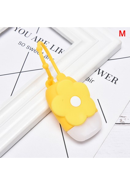 M Tarzı Sevimli Karikatür Plastik Banyo Bebek Duş El Dezenfektanı Şişesi Seyahat Sabun Tutucu 30ML 1 Adet (Yurt Dışından)