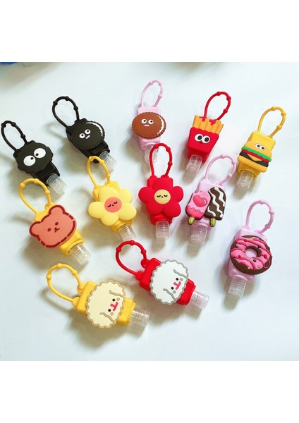 G Tarzı Yeni Ute Silikon Mini El Dezenfektanı El Jeli Tutucu Taşınabilir Güvenli Jel Tutucu Seyahat Şampuan Sabun Dağıtıcı Şişe 30ML (Yurt Dışından) modelleri