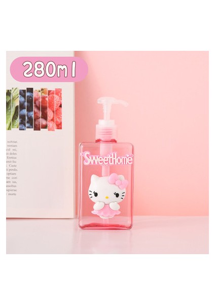 Derin Mavi Tarzı Banyo Sabunluk Kedi Plastik Sabun Şişesi Duş Banyo Şişesi Taşınabilir Ev Seyahat Losyon Şişesi Mutfak (Yurt Dışından)