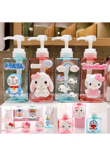Derin Mavi Tarzı Banyo Sabunluk Kedi Plastik Sabun Şişesi Duş Banyo Şişesi Taşınabilir Ev Seyahat Losyon Şişesi Mutfak (Yurt Dışından) fiyatları