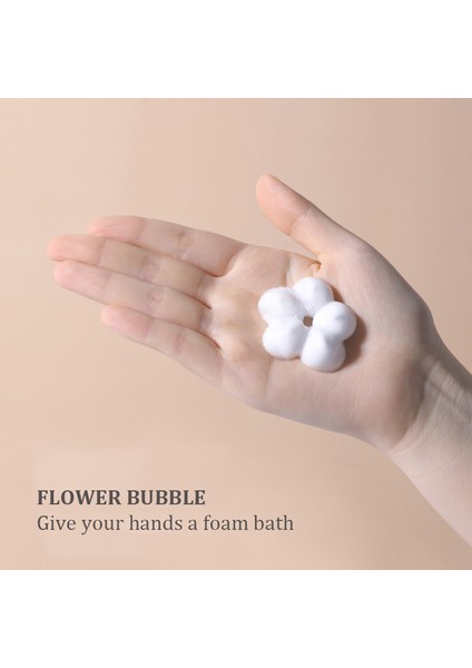 Mavi Elmas Stili Banyo Sabun Şişesi Çiçek Şekilli Köpük Sabun Dağıtıcısı Için Köpük Pompalı Plastik Şeffaf Şişe Seyahat Duş Jeli Köpük Pompalı Şişe (Yurt Dışından) fırsatları