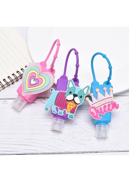 E Stili 30ML 30 ml Silikon Mini El Dezenfektanı Seyahat Taşınabilir Güvenli Jel Tutucu Tek Kullanımlık Temizlik Sabunu Dispenser El Jeli Tutucu Çocuklar Için (Yurt Dışından) indirimleri