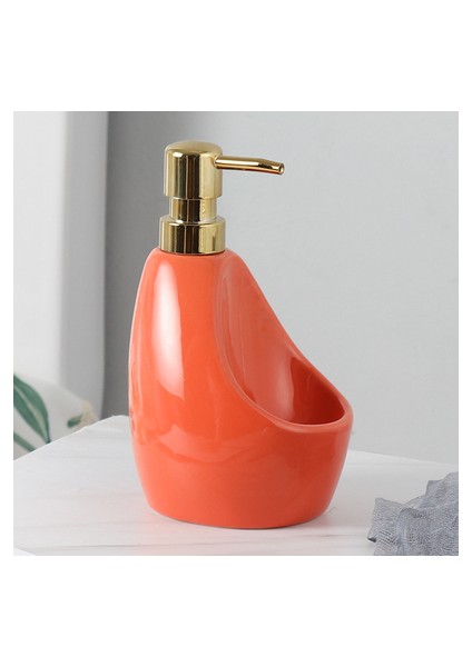C-L Stili Ev Dekorasyonu Banyo Aksesuarları Için 580ML Seramik Çok Fonksiyonlu Sıvı Sabunluk (Yurt Dışından)