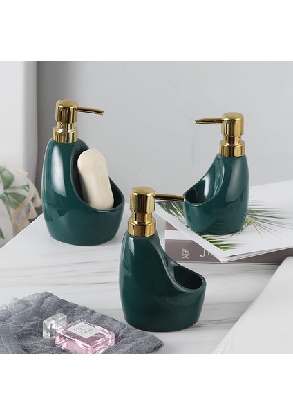 C-L Stili Ev Dekorasyonu Banyo Aksesuarları Için 580ML Seramik Çok Fonksiyonlu Sıvı Sabunluk (Yurt Dışından) fırsatları