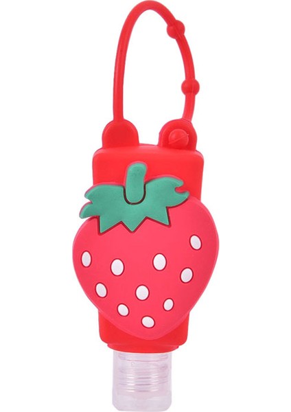 Menekşe Tarzı Sevimli Çocuklar 30 ml Boş Seyahat Şişesi El Dezenfektanı Tutucusu ile Silikon Kılıf Sızdırmaz Doldurulabilir Taşınabilir Kaplar (Yurt Dışından)