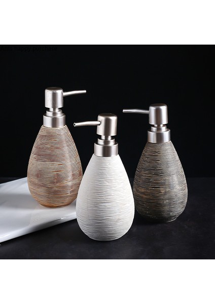 B01 Stili Seramik Losyon Şişesi Duş Jeli Şişesi Ev Aksesuarları El Dezenfektanı Şişesi Sabunluk Losyon Kabı Banyo Ürünleri (Yurt Dışından) modelleri