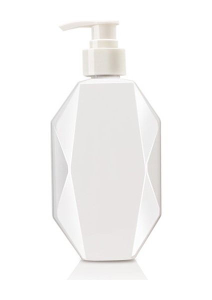 Beyaz Stil 500ML Kahverengi Banyo Duş Jeli Yeniden Doldurulabilir Şampuan Şampuan Kondisyoner Losyon Sıkma Dispenser - 400ML Pet Sıvı Sabun Şişesi (Yurt Dışından)