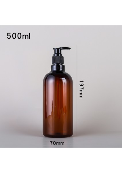 Stili Temizle 500ML 500ML Banyo Taşınabilir Sabunluk Uzun Boyun Losyon Şampuan Duş Jeli Tutucu Sabunluk Boş Banyo Pompası Şişe (Yurt Dışından) indirimleri