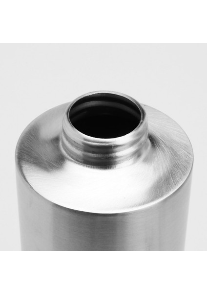 Gümüş Tarzı 350 ml Paslanmaz Çelik Tezgah Lavabo Sabunluk Yüksek Banyo El Bulaşık Losyon Şişe Konteyner Hafif Taşınabilir (Yurt Dışından) modelleri