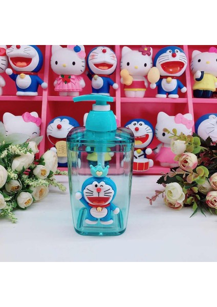 Çikolata Tarzı 450ML Banyo Sabunluk Kedi Plastik Sabun Şişesi Duş Banyosu Şişesi Taşınabilir Ev Seyahat Losyon Şişesi Mutfak (Yurt Dışından)