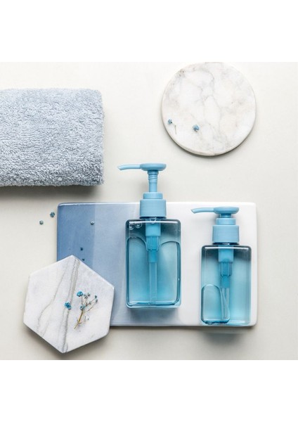 B Tarzı 0.5oz Boş Doldurulabilir Şişeler Pet Yeşil Şeffaf Pompalı Şişeler Losyon Dağıtıcı Emülsiyon Şampuan Vücut El Yıkama Için (Yurt Dışından) fiyatları