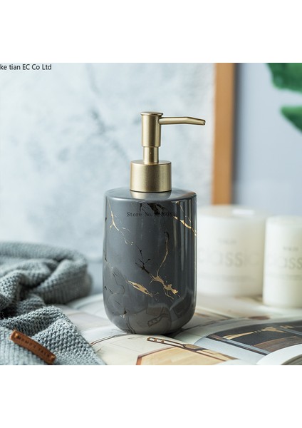 No.4 Tarzı 400ML Yüksek Mat Marmer Desenli Banyo Sabunluk Seramik Losyon Şişesi Sabunluk Diş Fırçası Tutucu Ağız Gargara Bardağı (Yurt Dışından) fırsatları