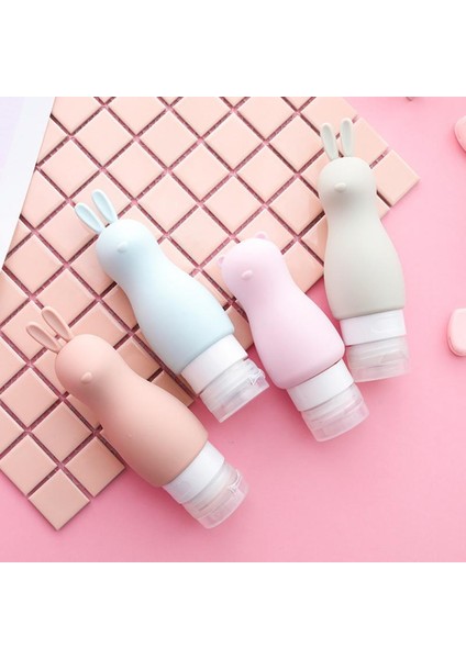 No.5 Tarzı 90ML 90ML Taşınabilir Sevimli Dolum Yapılabilir Seyahat Silikon Boş Şişe Duş Jeli Losyon Şampuan Alt Şişeleme Tüpü Sıkma Konteyner (Yurt Dışından) modelleri
