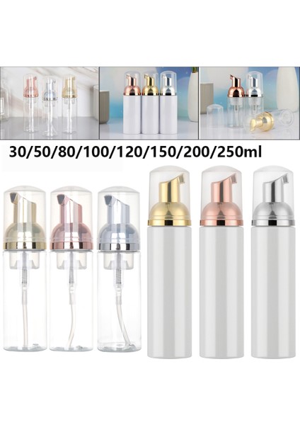 Beyaz Siyah 100ML Tarzı 150 ml Plastik Köpük Pompalı Şişe Boş Şişe Sıvı Kozmetik Şişe Temizleyici Sabun Dispenseri Köpük Şişesi (Yurt Dışından) indirimleri