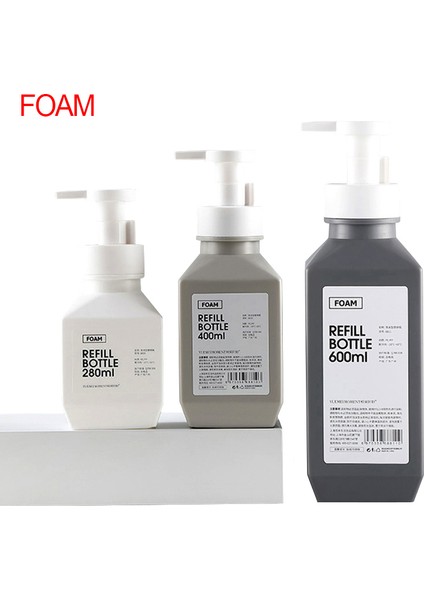 Bir Stil Köpük Şişe Köpük Sabunluk Mousses Sıvı Köpük Yapma Şişesi Losyon Duş Jeli Şişesi Banyo Için (Yurt Dışından) fiyatları