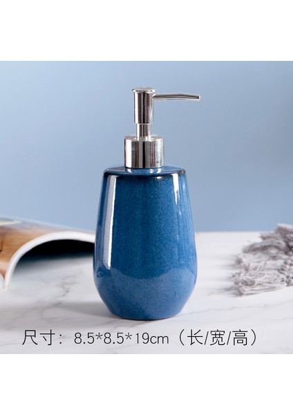 Çoklu Stil Ev Banyo Malzemeleri Seramik El Dezenfektanı Şişesi Çiçek Kabuk Losyon Şişesi Pres Bölünmüş Şişe Sabunluk Boş Şişe (Yurt Dışından)