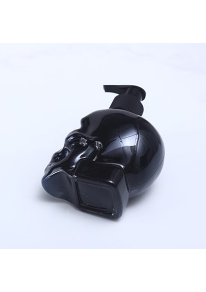 350ML Yaratıcı Kafatası Sıvı Sabunluk El Sabunu Şampuan Dolu Şişe Ev Banyo Dekorasyonu Siyah (Yurt Dışından) fırsatları