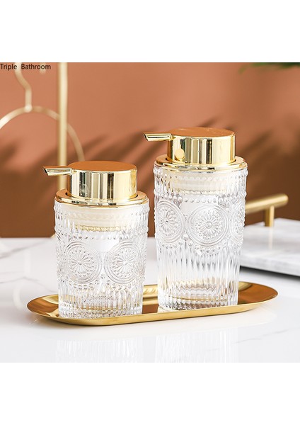 B 300ML Stili 1 Adet ml El Sabunu Kabarcıklı Şişe Kuzey Avrupa Şeffaf Cam Losyon Şişesi Bileklik El Dispenseri Banyo Aksesuarları (Yurt Dışından) fiyatları