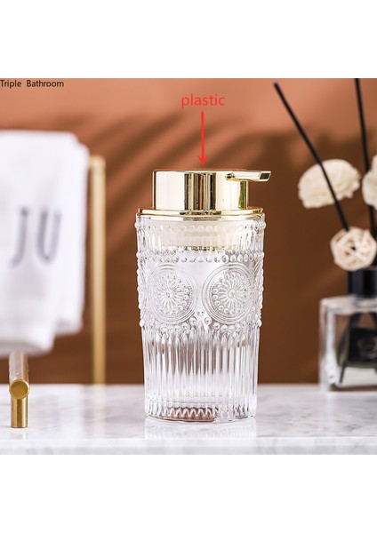 B 300ML Stili 1 Adet ml El Sabunu Kabarcıklı Şişe Kuzey Avrupa Şeffaf Cam Losyon Şişesi Bileklik El Dispenseri Banyo Aksesuarları (Yurt Dışından) modelleri