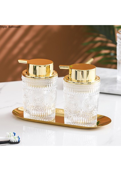 B 300ML Stili 1 Adet ml El Sabunu Kabarcıklı Şişe Kuzey Avrupa Şeffaf Cam Losyon Şişesi Bileklik El Dispenseri Banyo Aksesuarları (Yurt Dışından) indirimleri