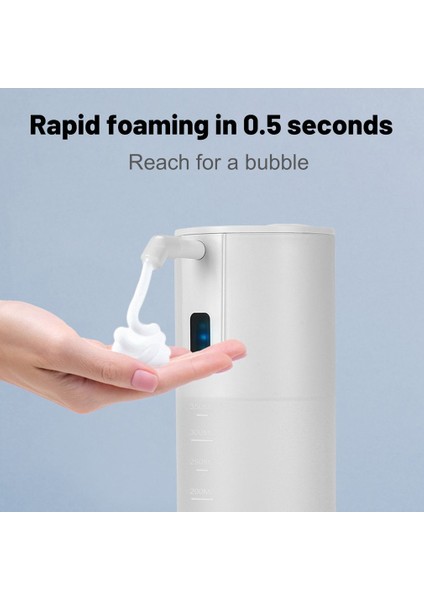 Köpük Sabunluk 350ML Otomatik Sabunluk Dokunmatik El Yıkama Banyo Mutfak Için Kullanışlı ve Hijyenik (Yurt Dışından)