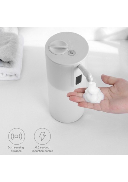Köpük Sabunluk 350ML Otomatik Sabunluk Dokunmatik El Yıkama Banyo Mutfak Için Kullanışlı ve Hijyenik (Yurt Dışından) fırsatları