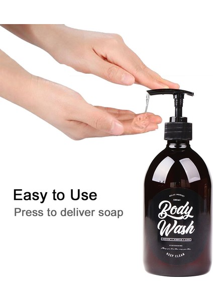 Saç Kremi-A Tarzı Nordik Banyo Sıvı Sabunluk Şampuan Şişesi Vücut Yıkama Saç Kremi Plastik Losyonlar El Basınca Sabunluk (Yurt Dışından) fiyatları