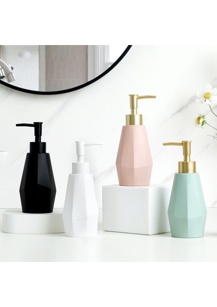 Beyaz Stil 200ML Banyo ve Mutfak Için Kaymaz Silikon Pedli Sıvı El Pompası Sabunluk (Yurt Dışından) modelleri
