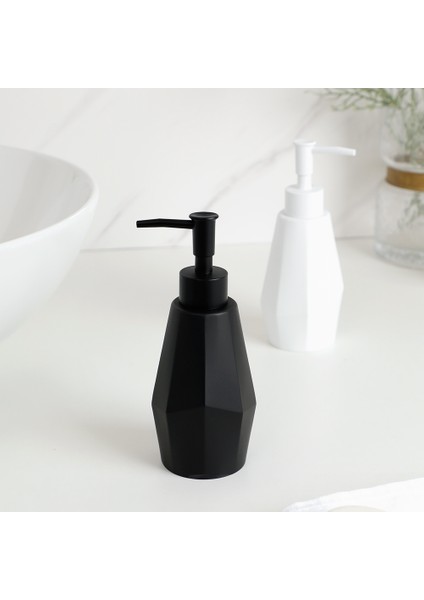 Beyaz Stil 200ML Banyo ve Mutfak Için Kaymaz Silikon Pedli Sıvı El Pompası Sabunluk (Yurt Dışından) indirimleri