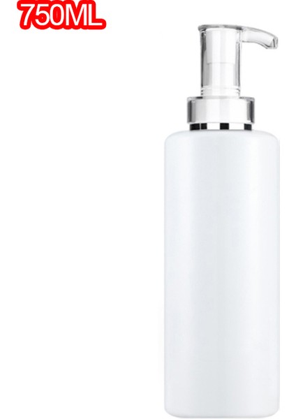Bir Stil 750ML Silindirik Sabun Pompası Şampuan Kondisyoner Alt Şişe Çok (Yurt Dışından)